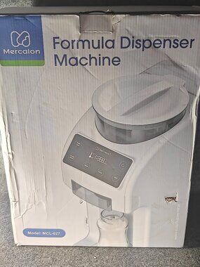 Mercalon MCL‑627 Formula Dispenser Machine Black White NEW IN BOX